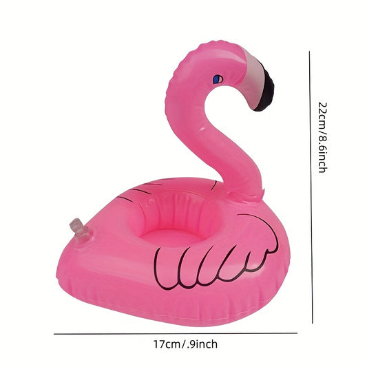 2pcs Inflatable Flamingo Watermelon Lemon Cup Holder