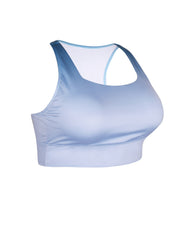  Ombre Racer Back Active Yoga Bra