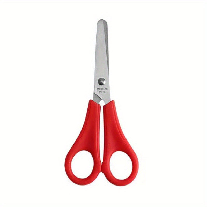 Functional Office Scissors with Ruler Scale and Safe Rounded Edge – CRAZE