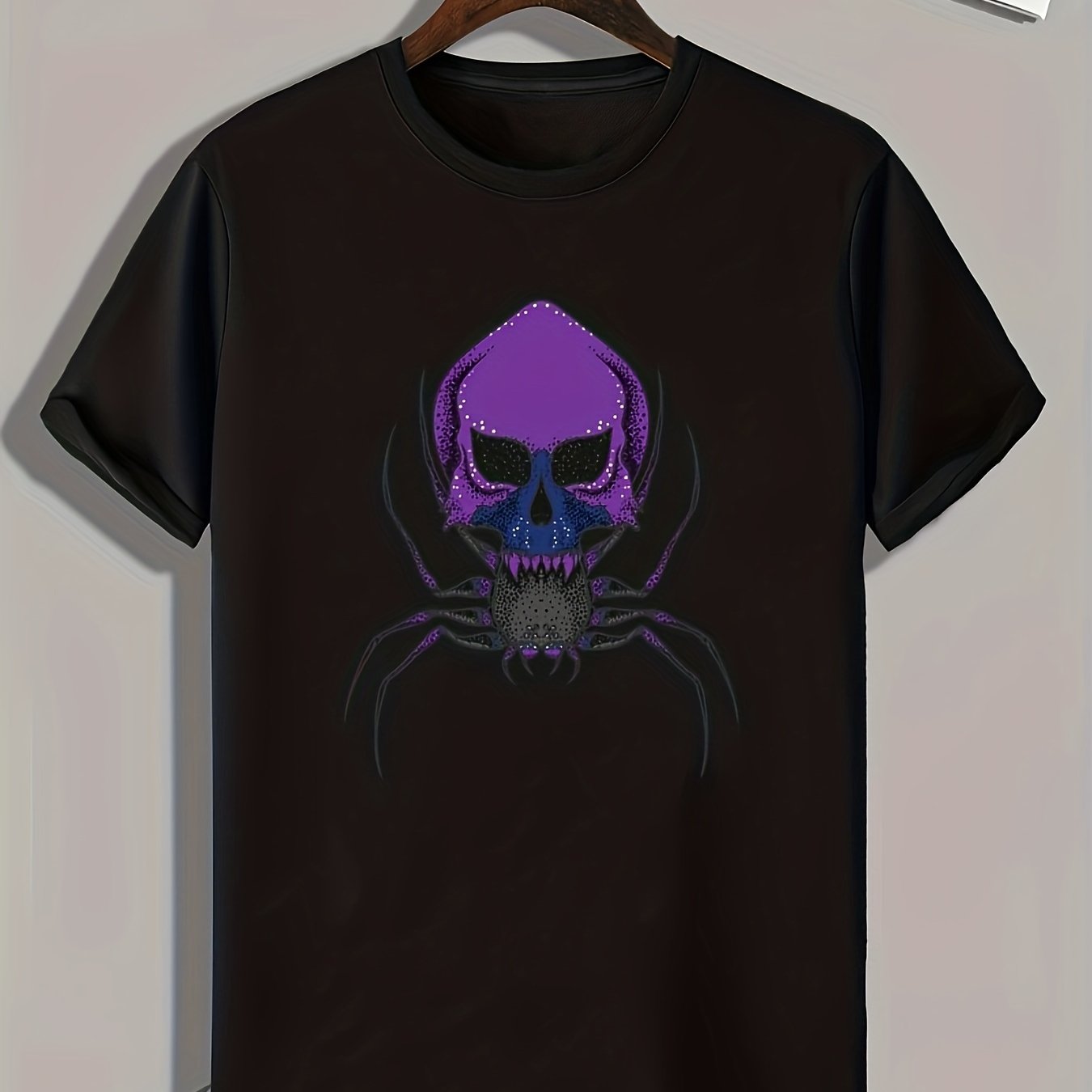 Monster Print Men's Graphic T shirt Casual Comfy Tees For Summer Mens Clothing