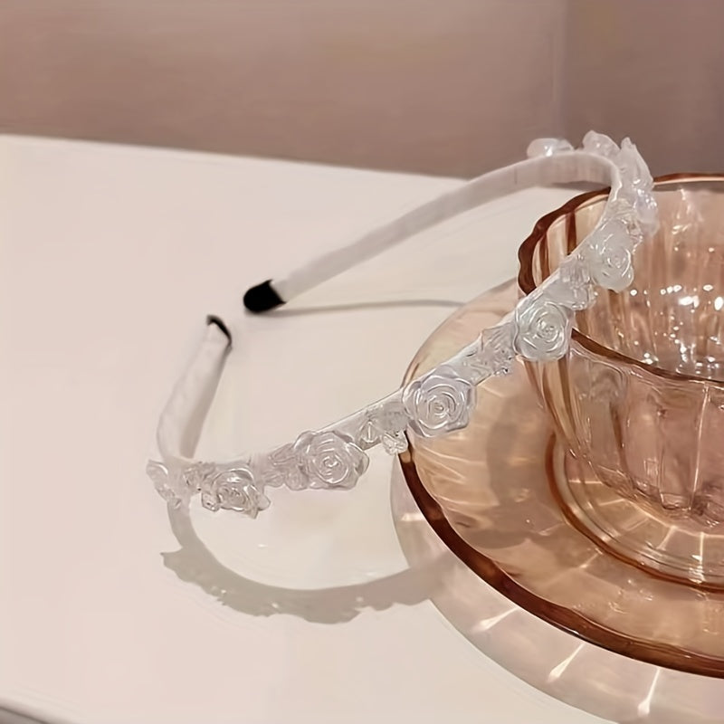 Crystal Flower Hairband Headband Hair Accessories For Girls Women