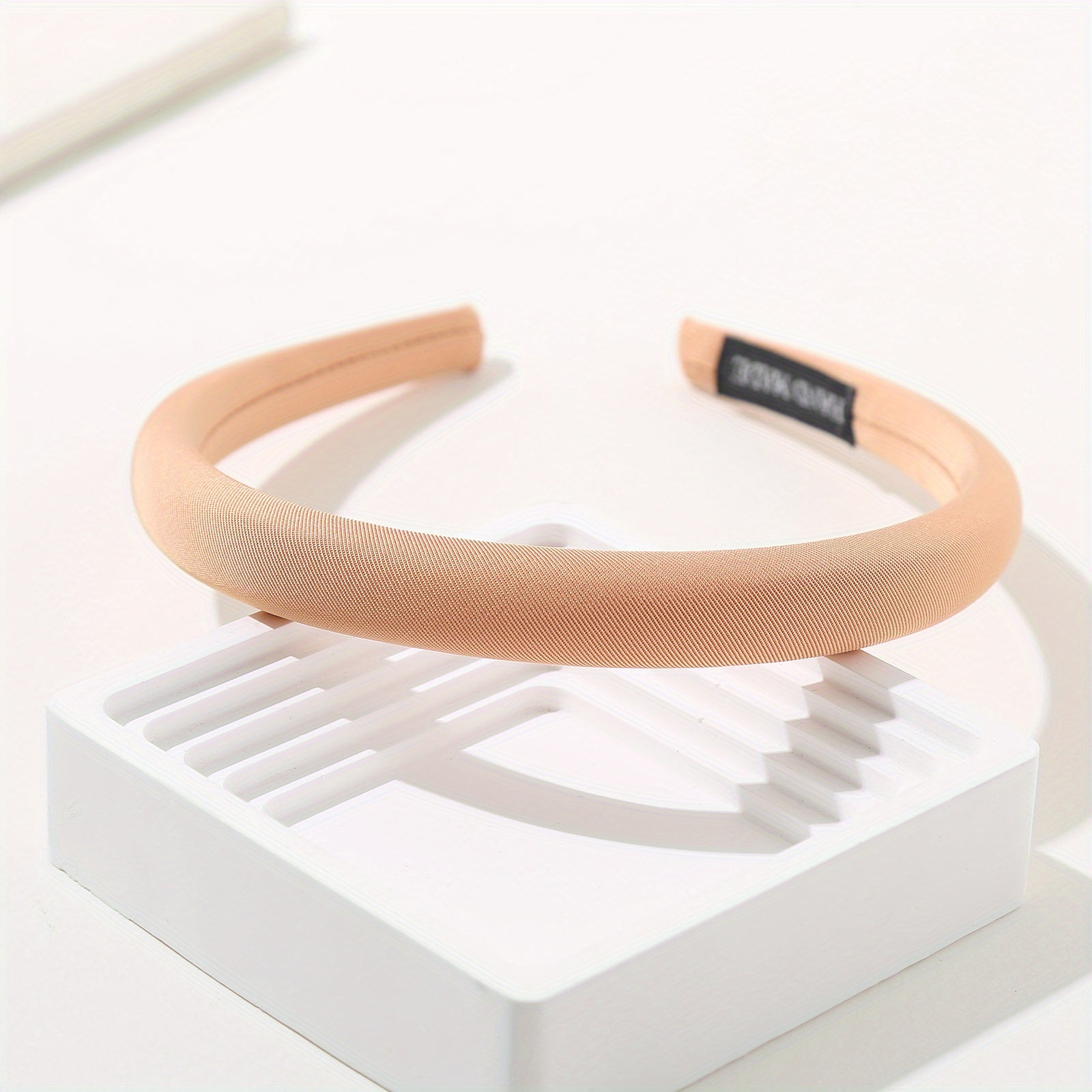 Sponge Solid Headband Press Hair Clip Sweet Hair Accessories
