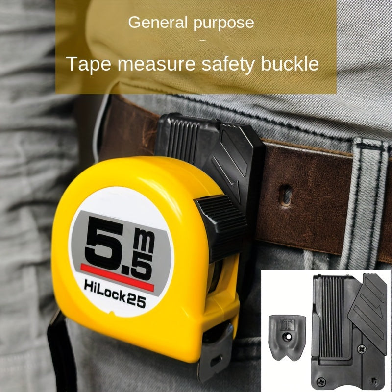 Quick Release Safety Pin Buckle Tape Measure 5M 3M 10M Steel Snap Accessories