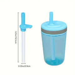 1pc Silicone Reusable Water Bottle Straw Cup Accessories