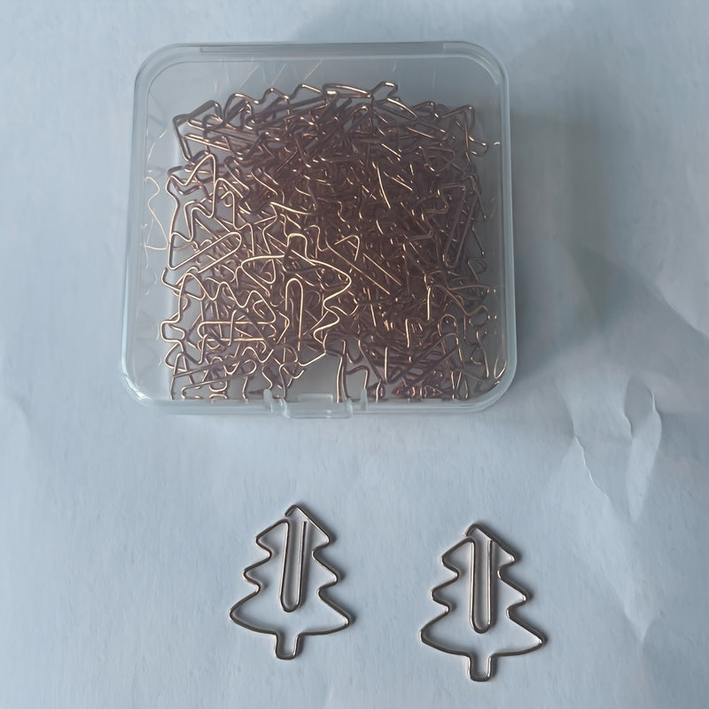 Christmas Tree Paper Clip 20-Piece Box
