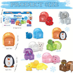 Ocean Animal Finger Toys Set