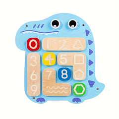 One Piece Crocodile Model Touch Puzzle Toy, Wall Game Busy Board for Kids