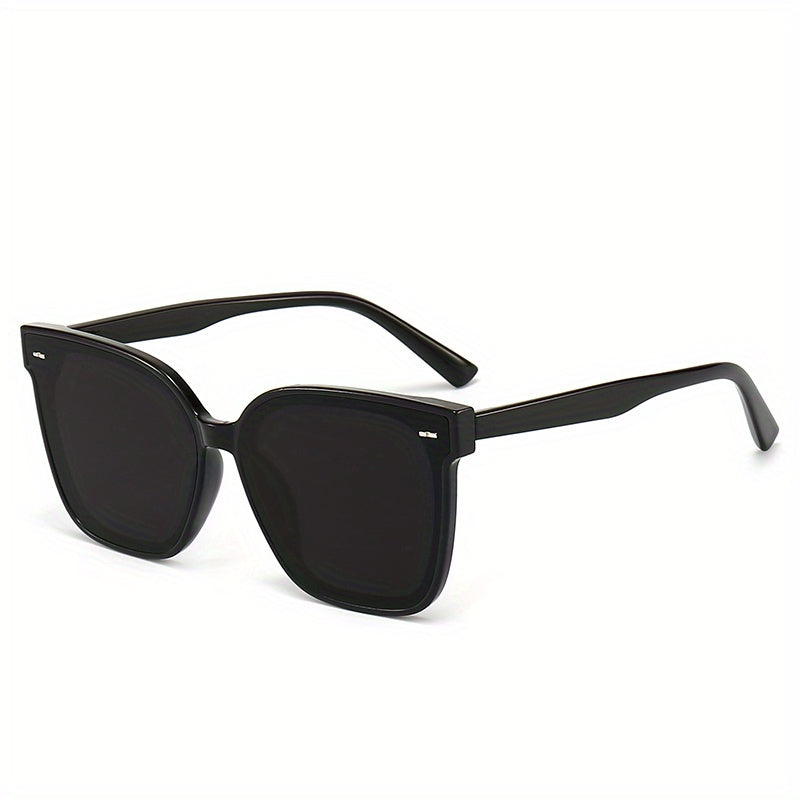 Men's Retro Square Frame Sunglasses UV Protection for Cycling Riding Fishing
