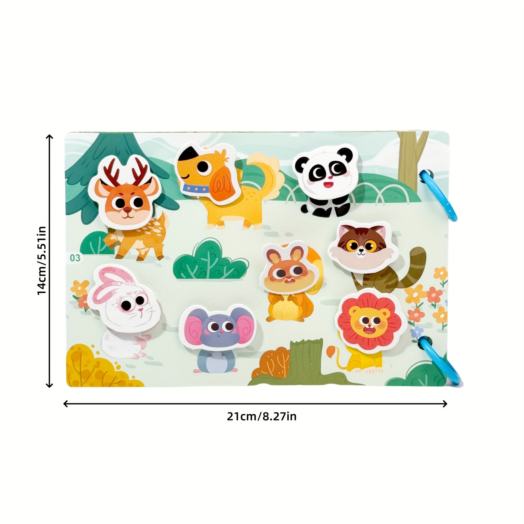 Animal Sticker Book - Fun and Educational Learning