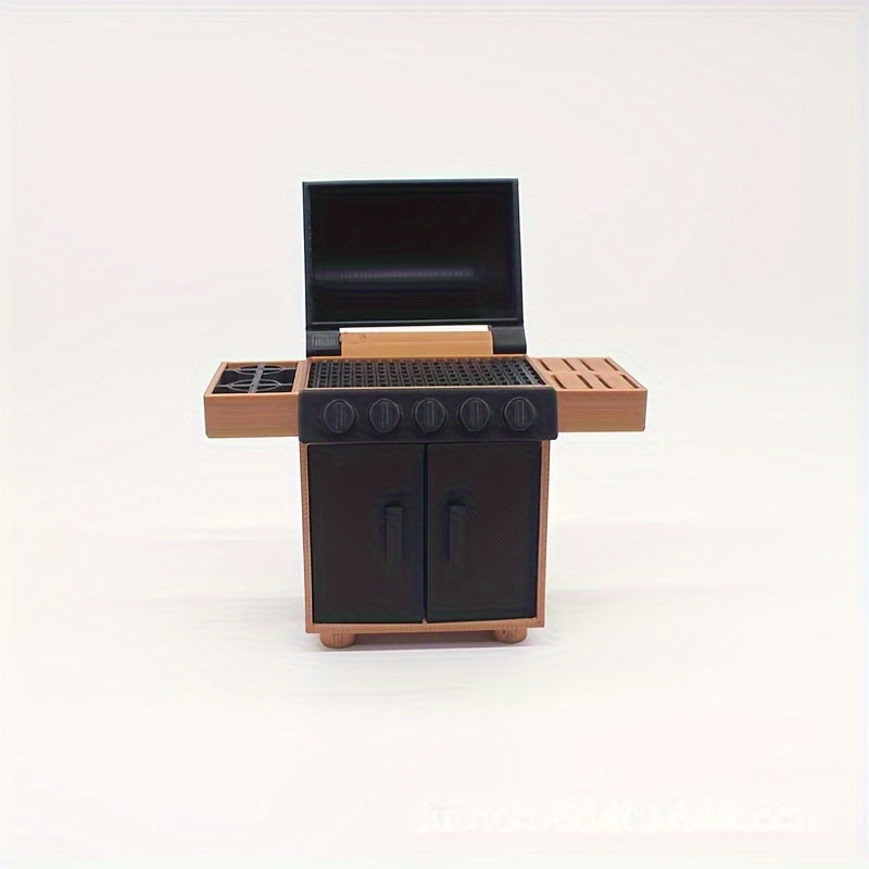 1:20 Scale BBQ Grill Figurine - Copper Finish