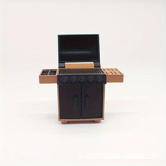 1:20 Scale BBQ Grill Figurine - Copper Finish