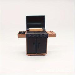 1:20 Scale BBQ Grill Figurine - Copper Finish