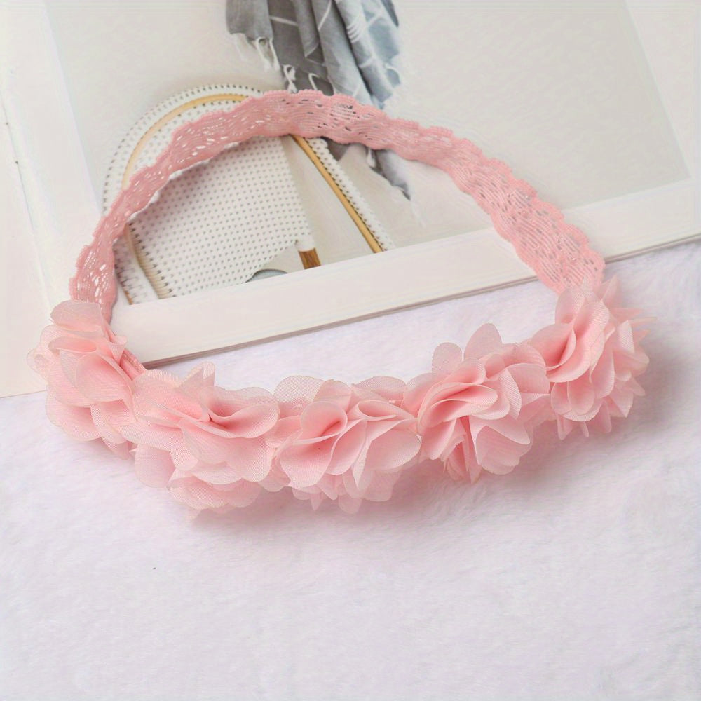Flower Headbands Cute Hair Accessory for Toddlers