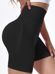 Seamless Peach Butt Yoga Sports Shorts Women