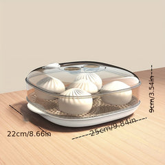 1pc Multiple Tiers Microwave Steamer for Steaming Food