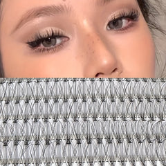 200pcs D Curling Cluster Eyelash Set 9-16mm with Tools