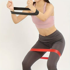 5pcs Yoga Elastic Bands for Leg Thigh & Hip Training Pilates Stretch Bands