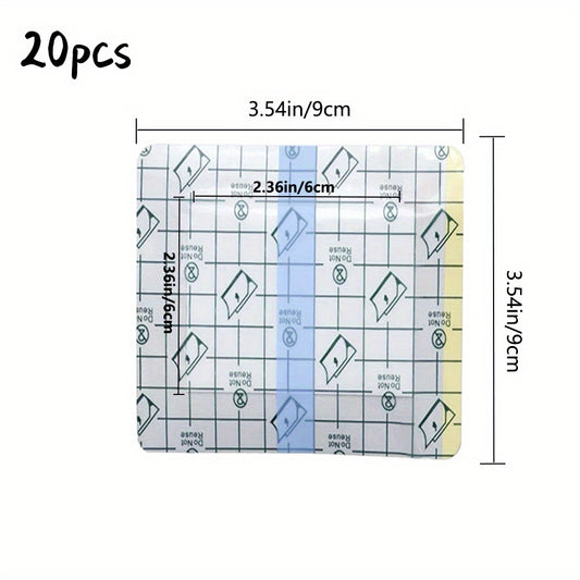 20pcs Waterproof Tattoo Aftercare Bandages Protective Adhesive Film