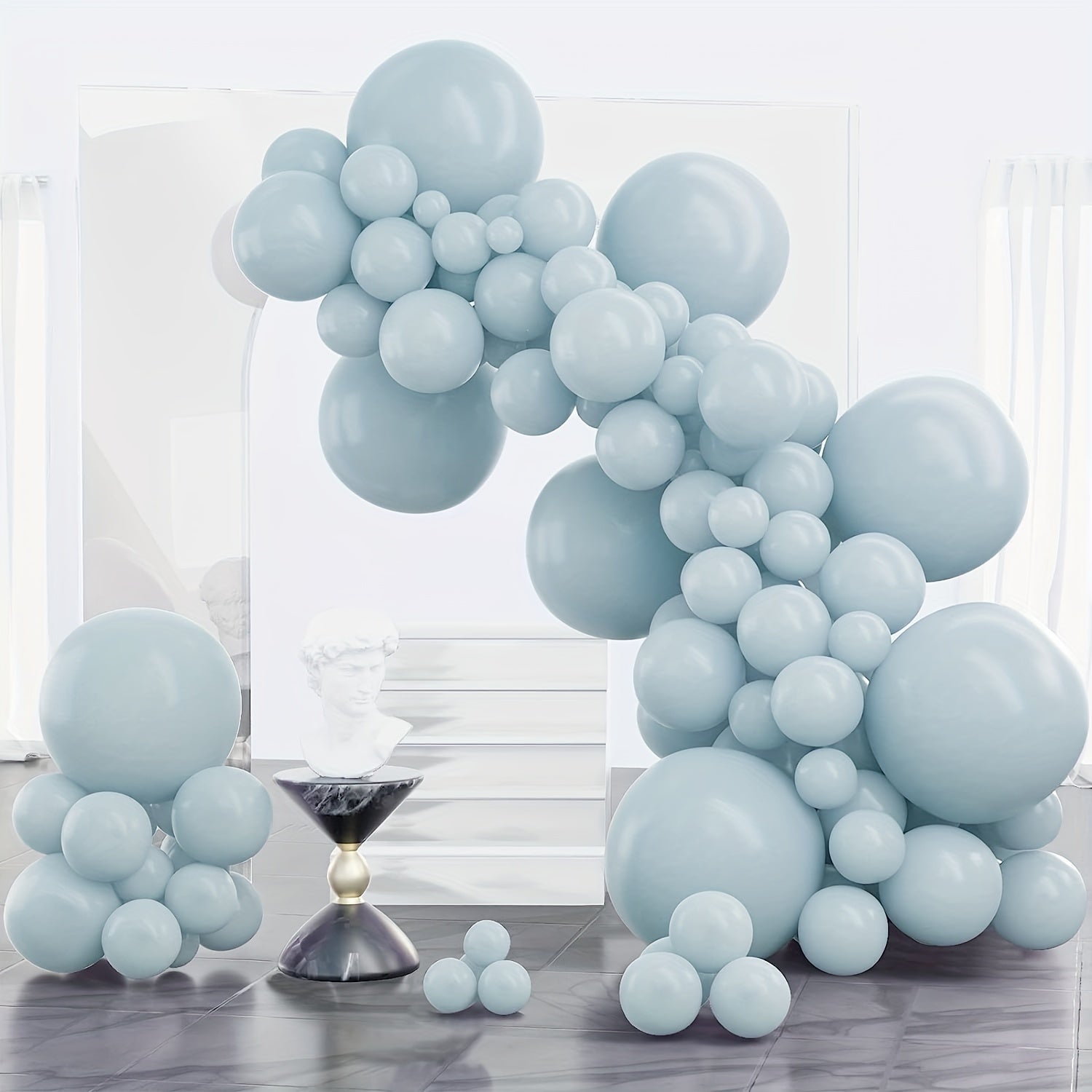 100pcs Matte Light Balloons Combo Pack for Garland or Arch