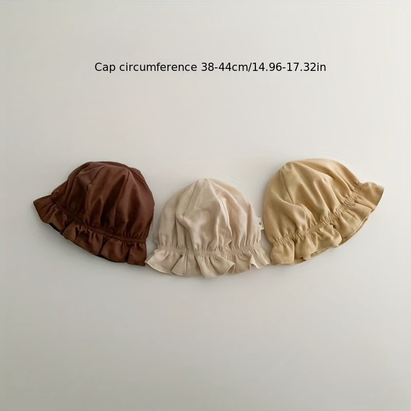 Baby Sunshade Fisherman Hat Basin Cap Breathable Thin
