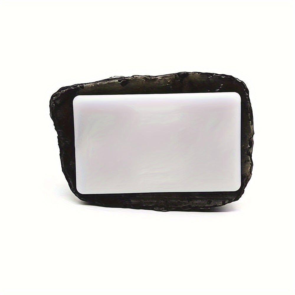Stone Key Box Small Storage Container For Outdoor Spare Garden Spare