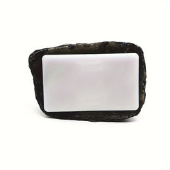 Stone Key Box Small Storage Container For Outdoor Spare Garden Spare