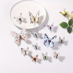 12pcs Colorful Butterfly Hair Clip for Women Girls Baby