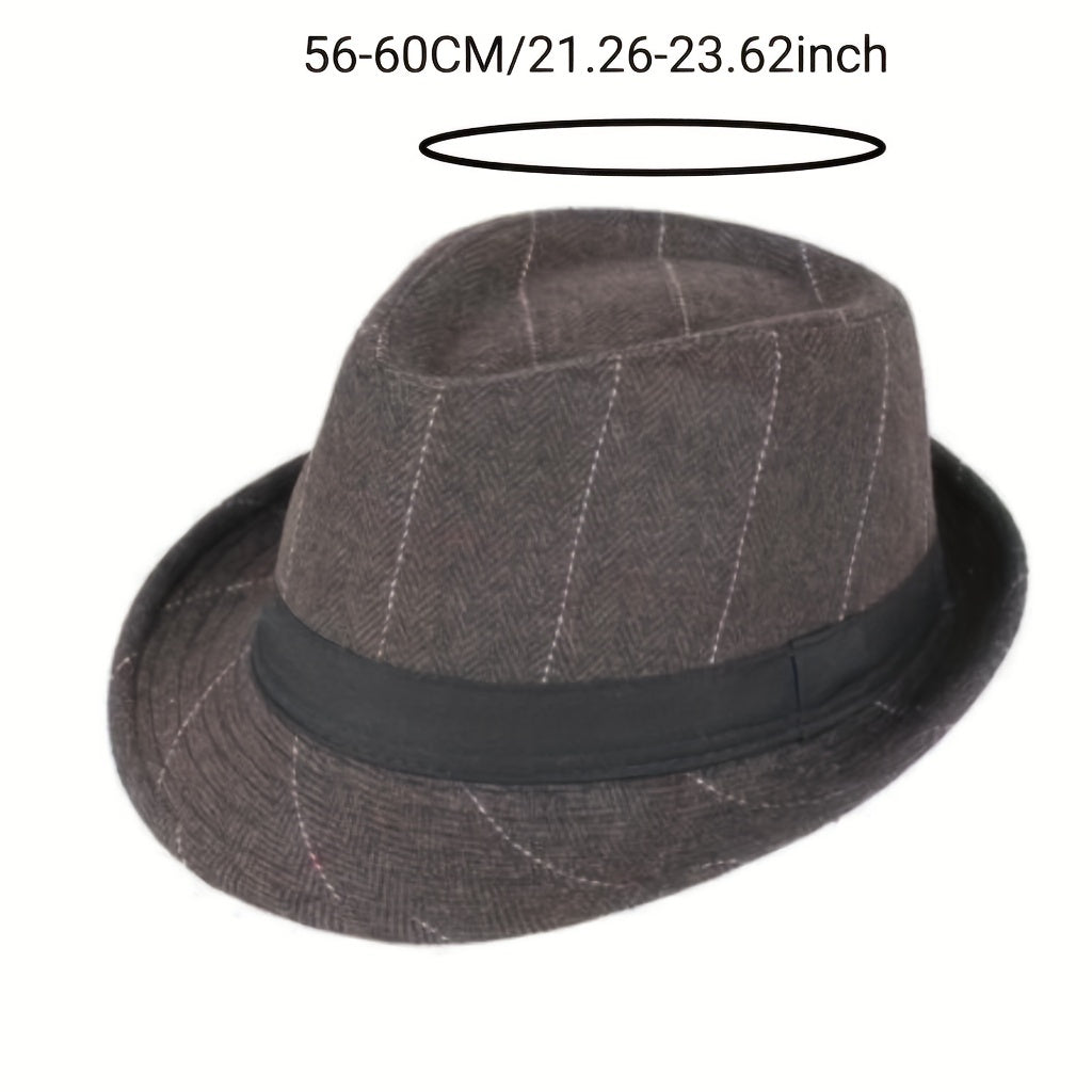 Sunshade Wide Brim Fedora Hat for Party Meeting