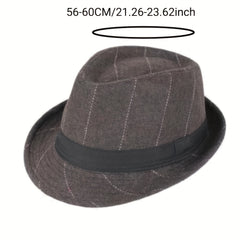 Sunshade Wide Brim Fedora Hat for Party Meeting