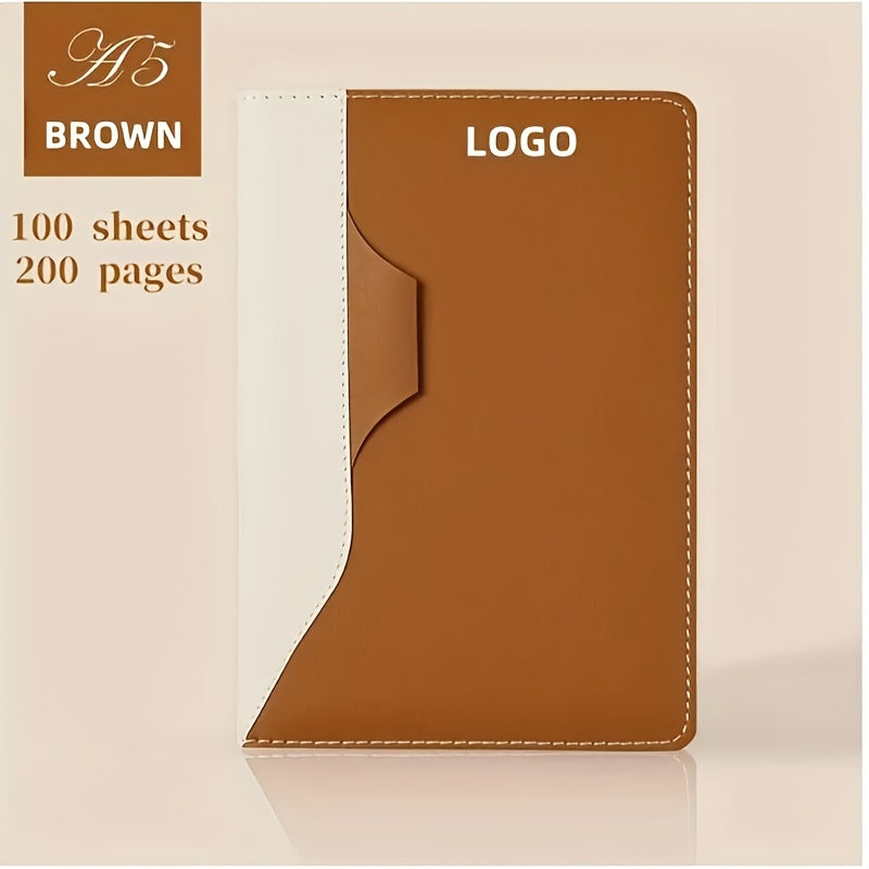 Custom A5 Business Notebook with Name - Office Gift for Clients