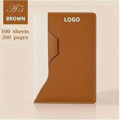 Custom A5 Business Notebook with Name - Office Gift for Clients