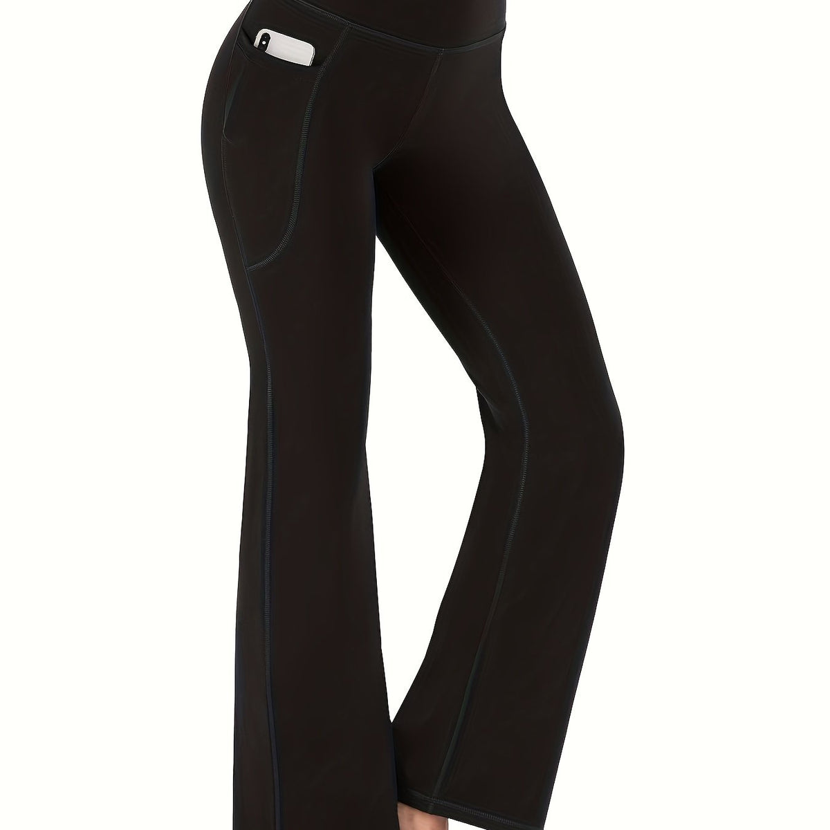 Stretchy Soft Sports Flare Pants Butt Lifting Yoga Leggings