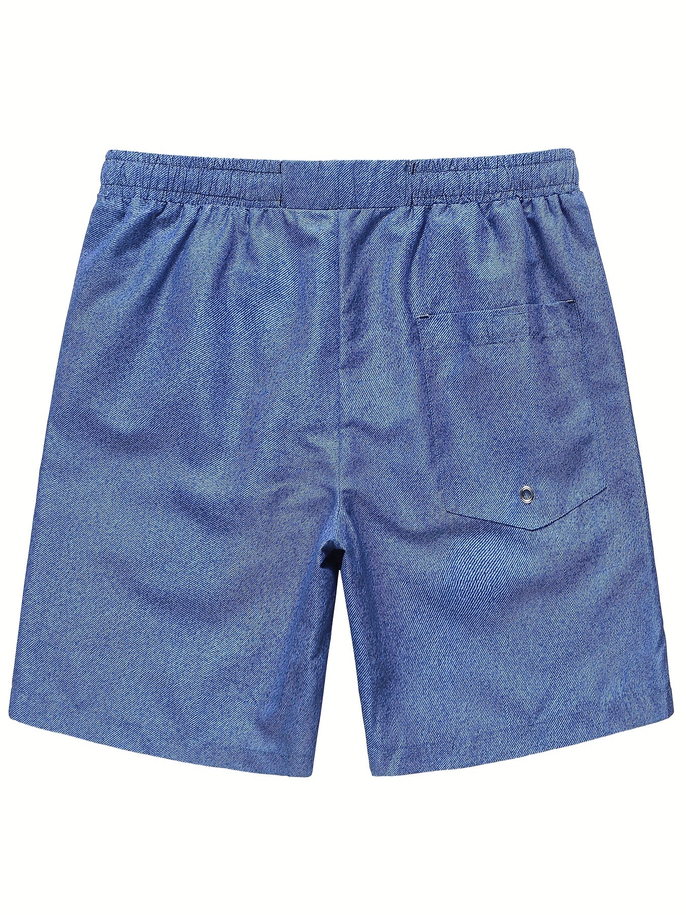 Solid Swim Shorts Casual Summer Pool Beach Shorts Swim Trunks Men