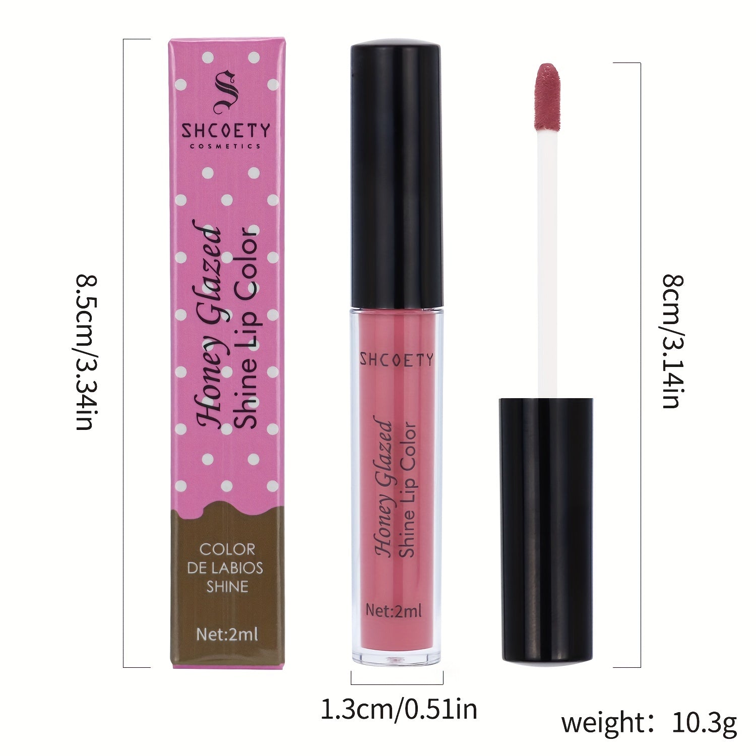 Matte Lip Glaze Non Stick Waterproof High Pigmented Long Lasting