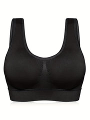 3pcs Seamless Wirelss Sports Bras Comfy & Breathable