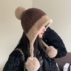 Thickened Women's Winter Hat for Various Occasions, Warm and Windproof