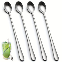 Long Handle Spoon Coffee Stirrers Ice Tea Spoon 18 10 Stainless Steel