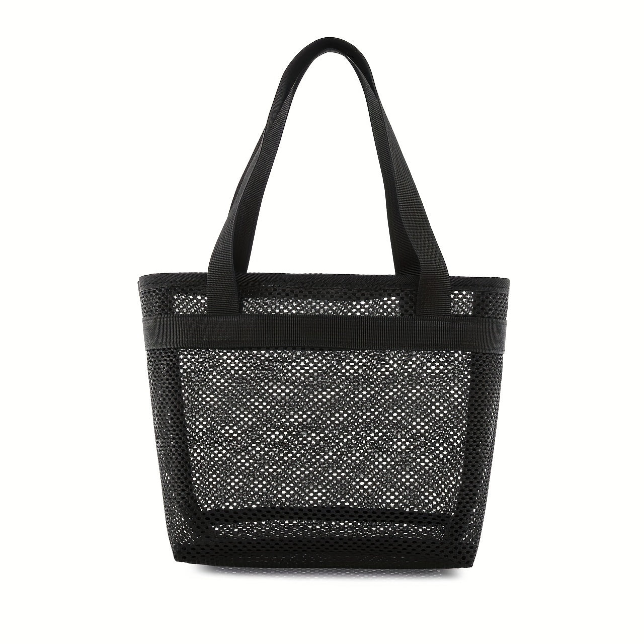 Large Capacity Mesh Beach Tote Bag Lightweight PVC Storage Bag