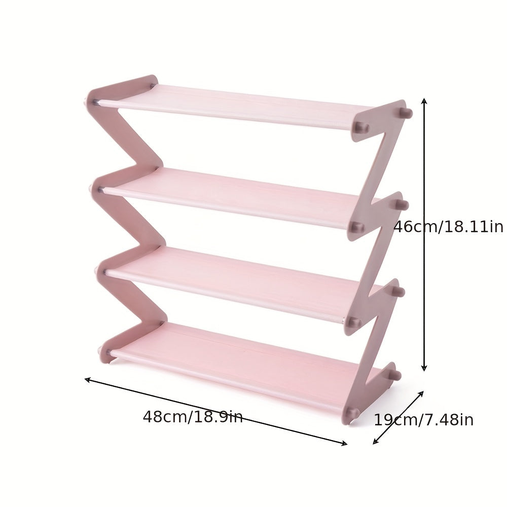 Adjustable Shoe Rack for Hall Closet