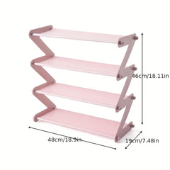 Adjustable Shoe Rack for Hall Closet