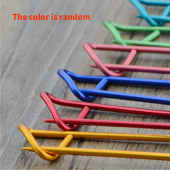 6pcs Colorful Sweater Knitting Buckle Needle Anti solution Pin