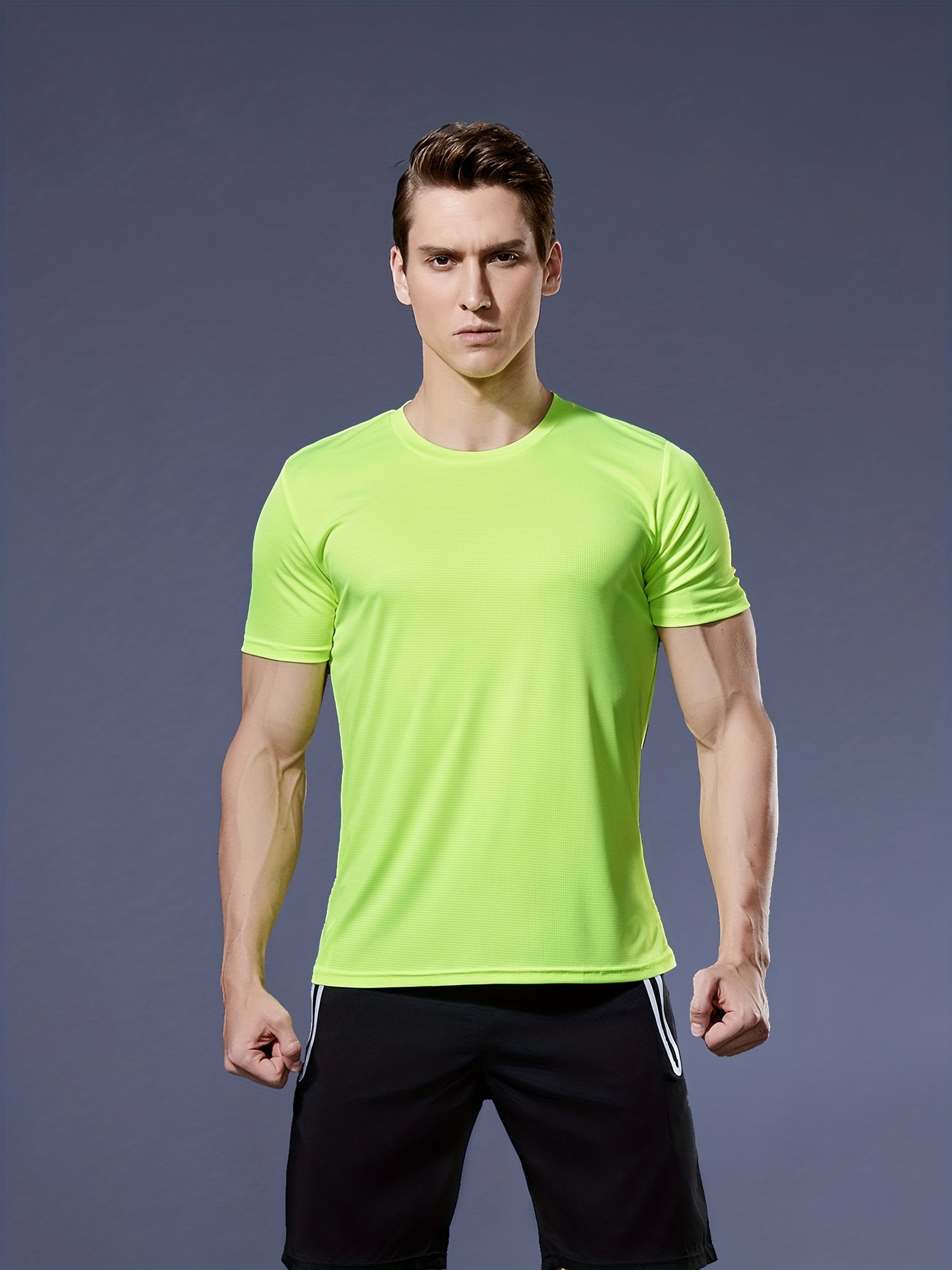 Men's Quick Dry Athletic T Shirt for Training & Gym Workouts