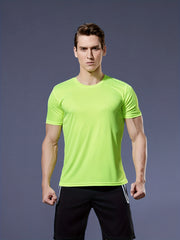 Men's Quick Dry Athletic T Shirt for Training & Gym Workouts