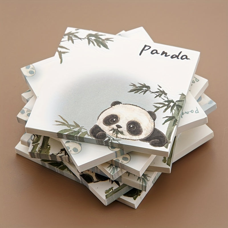 Cute Panda Memo Pads - 50 Sheets Student Message Book