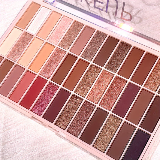 Multicolor Eyeshadow Palette High Pigmented Brown Nude Waterproof Sweat Proof