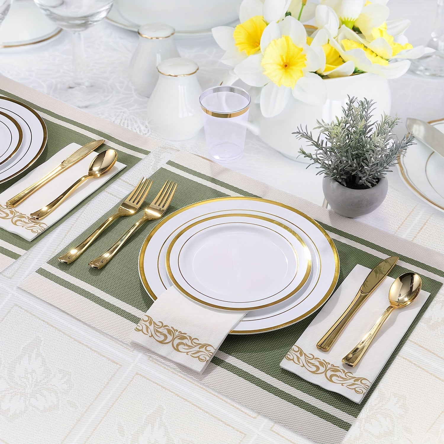 175pcs Christmas Halloween Cutlery Set Party Decor Holiday Decor Wedding Decor