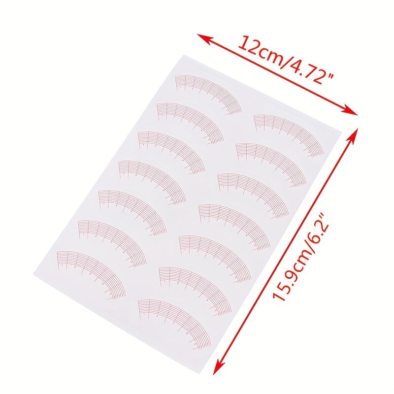 35 Pairs Lash Mapping Stickers for Eyelash Extensions