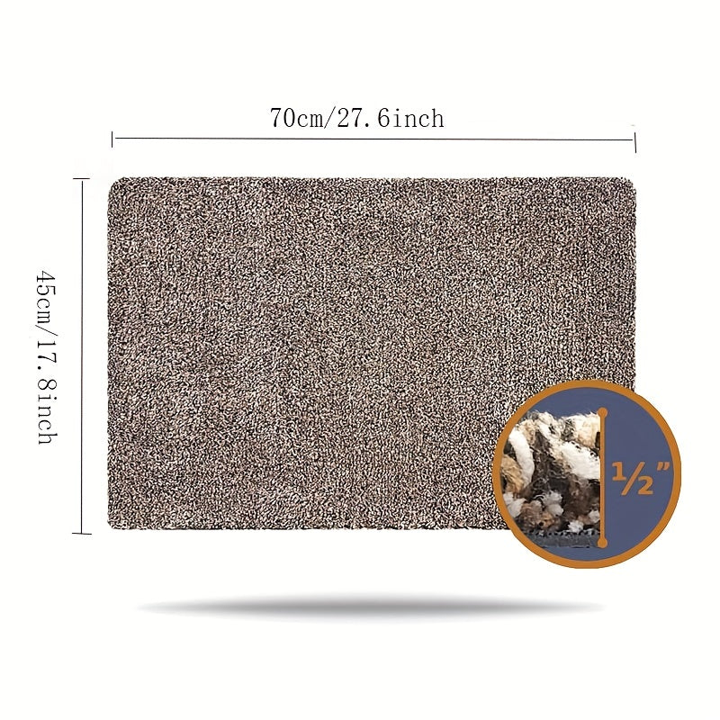 Indoor Absorbent Doormat Non Slip Rubber Backing Door Mat
