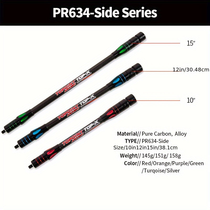 1pc Archery Bow Stabilizer Balance Bar Rod Side Rod for Recurve Bow