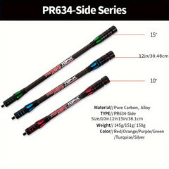1pc Archery Bow Stabilizer Balance Bar Rod Side Rod for Recurve Bow